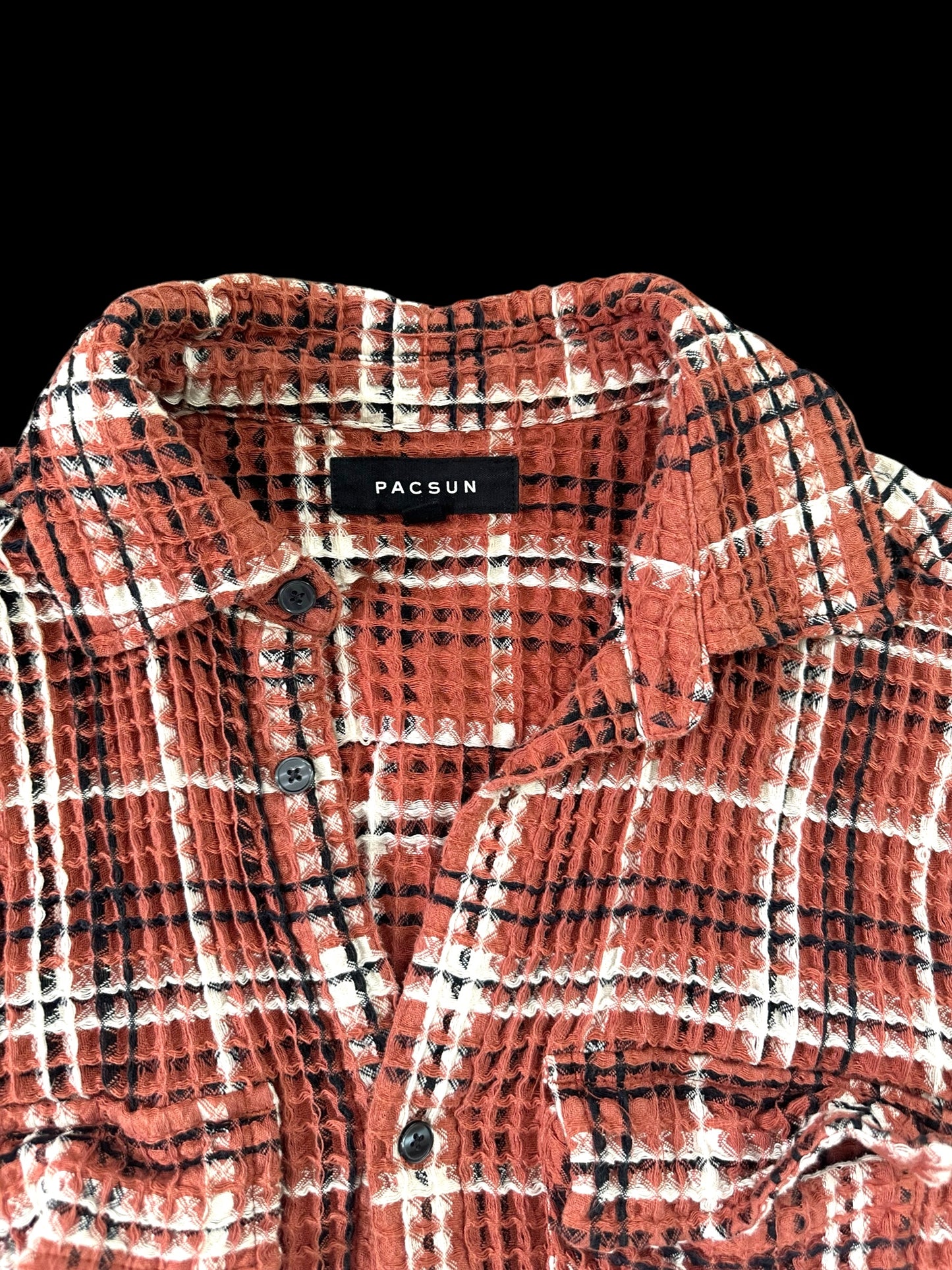 PacSun Checkered Flannel Button Down Jacket