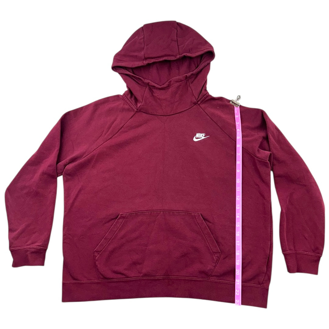 Nike Women's Sportswear Essential Funnel-Neck Fleece Pullover Hoodie