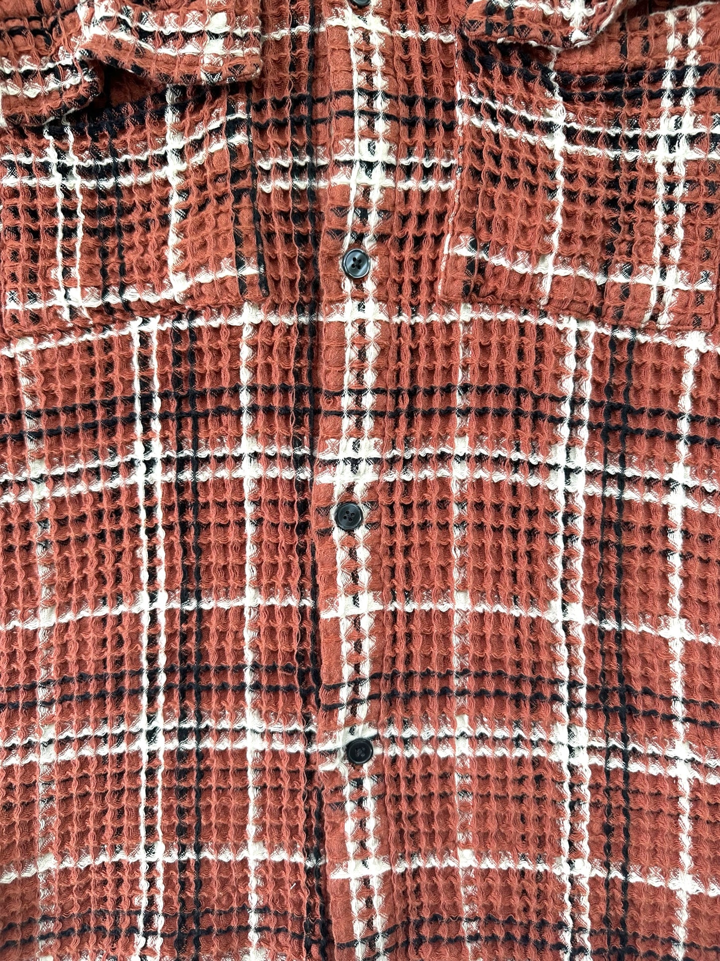 PacSun Checkered Flannel Button Down Jacket