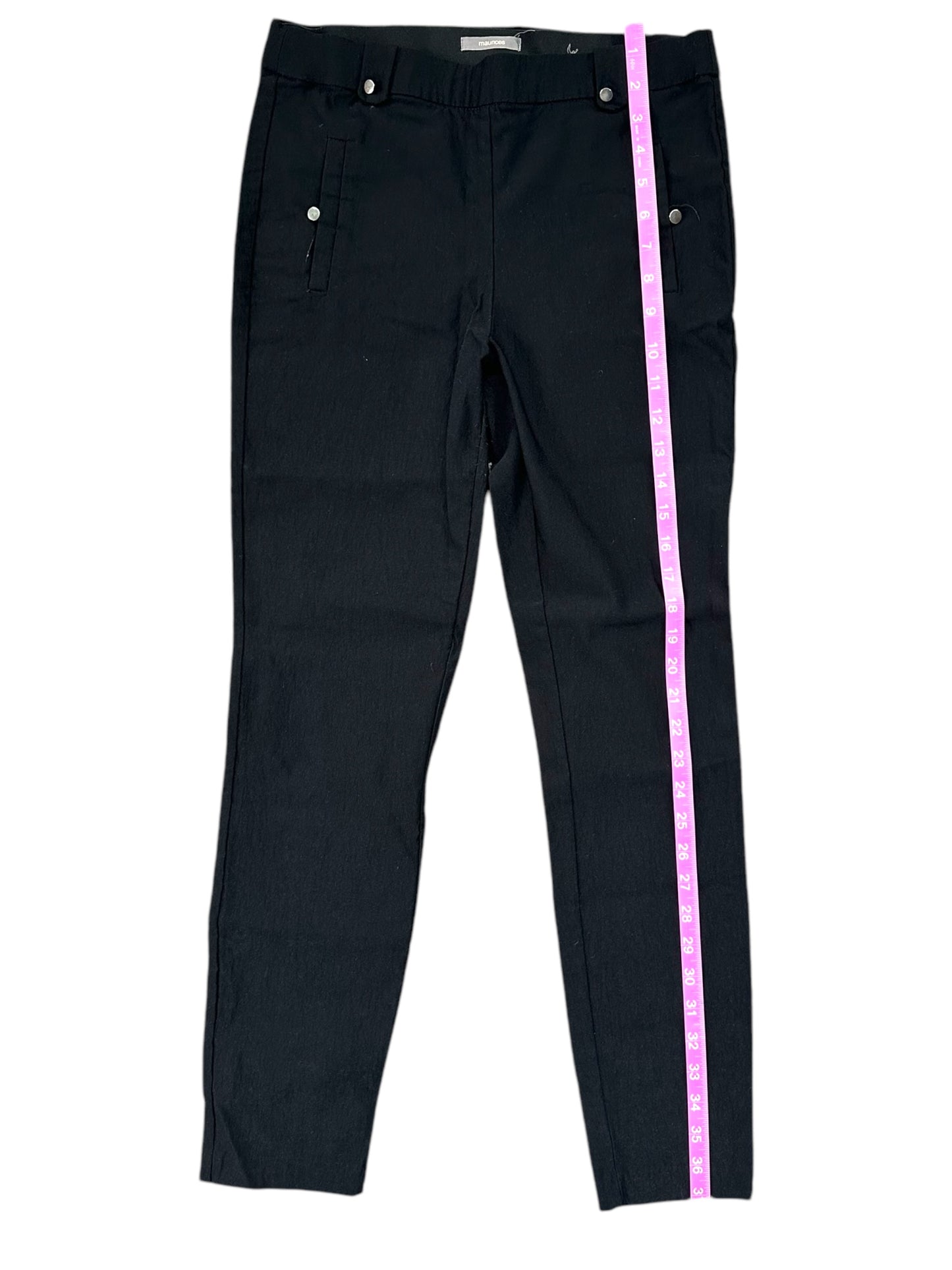 Maurice's Black Stretchy Skinny Pant