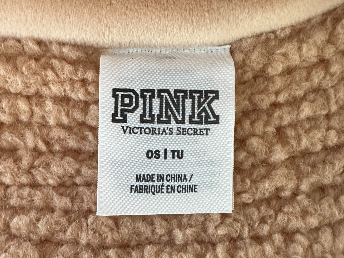 Victoria's Secret Pink Fuzzy Bucket Hat New with Tags