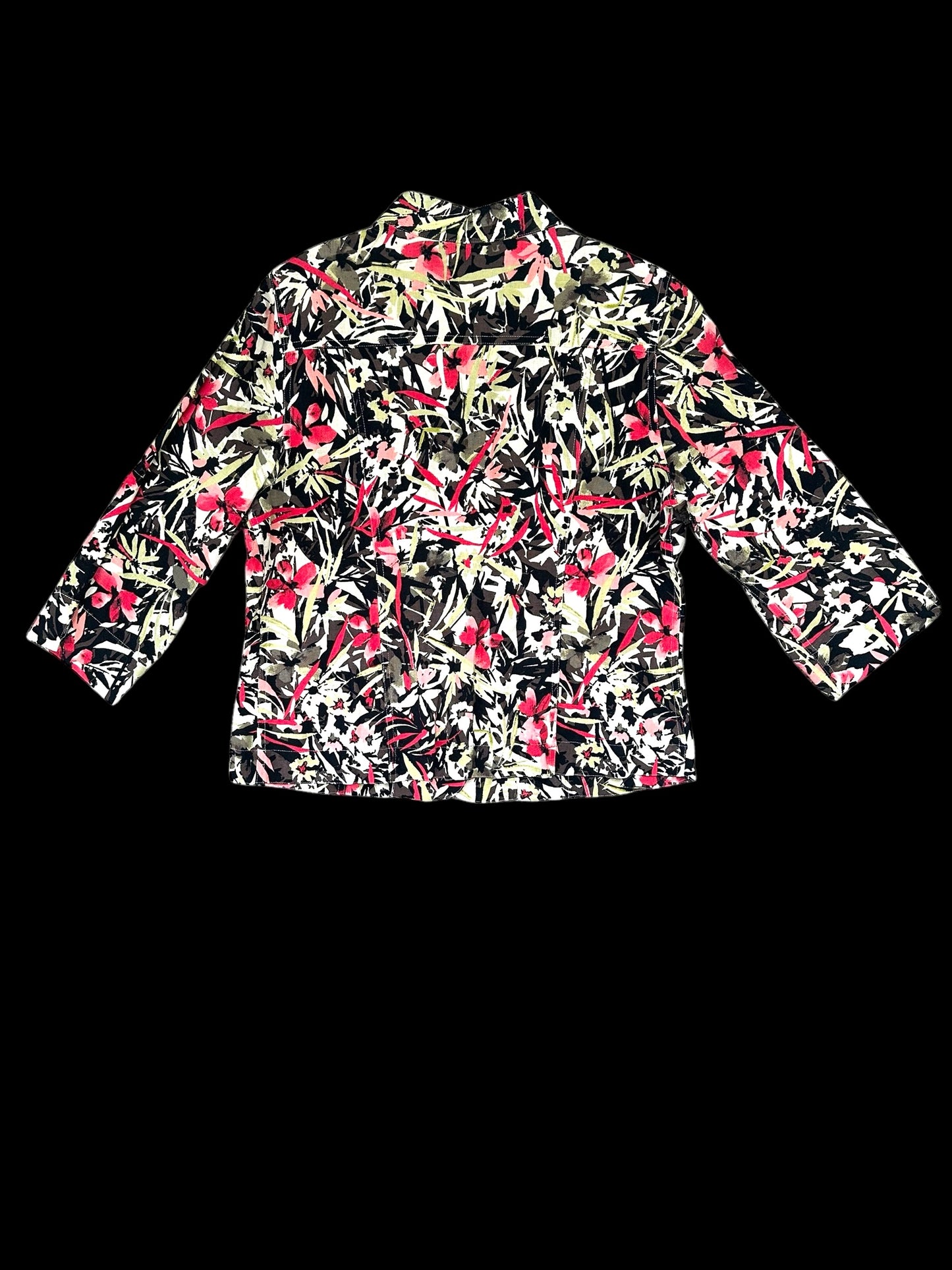 Christopher & Banks Floral Jacket