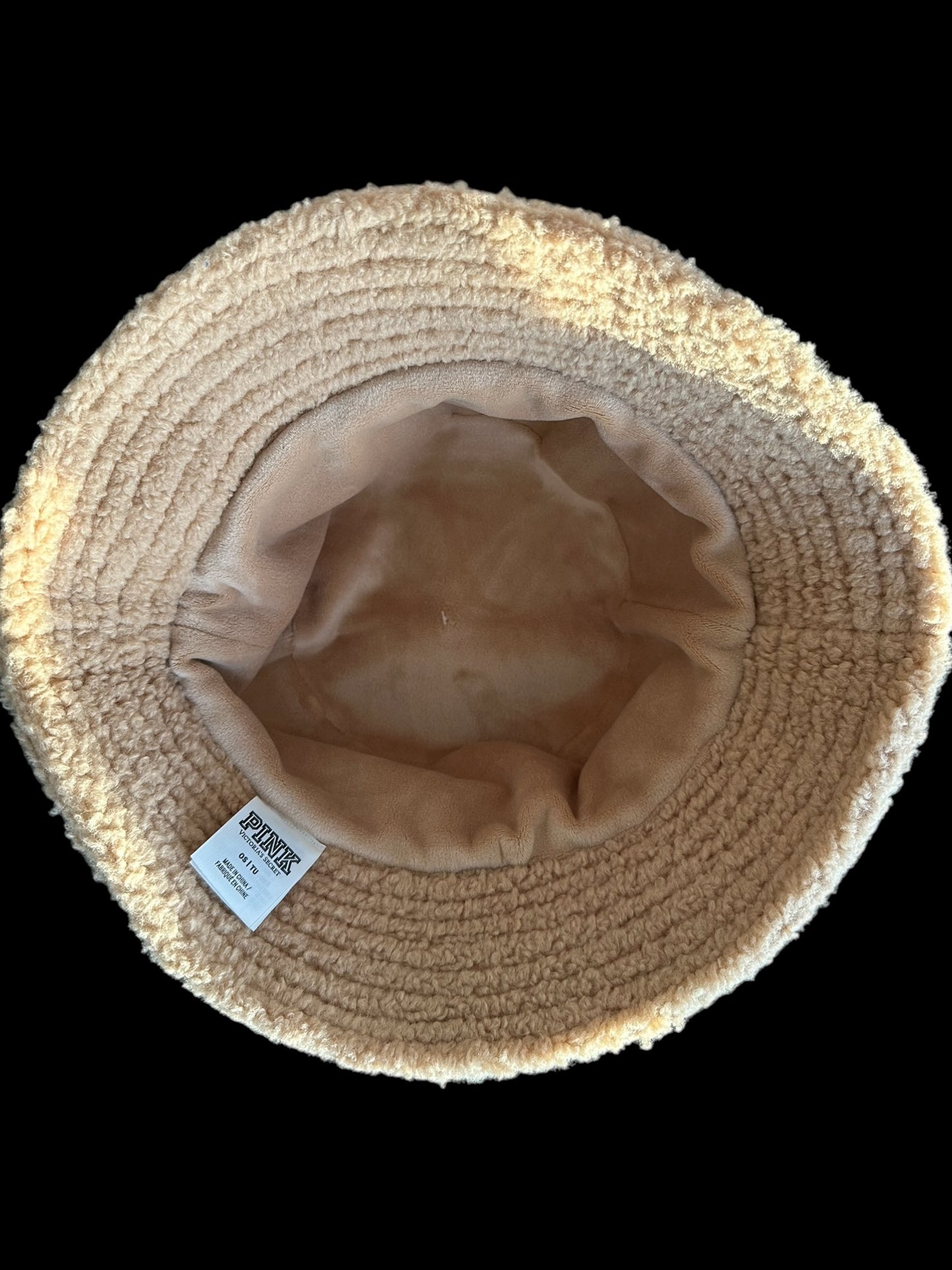 Victoria's Secret Pink Fuzzy Bucket Hat New with Tags