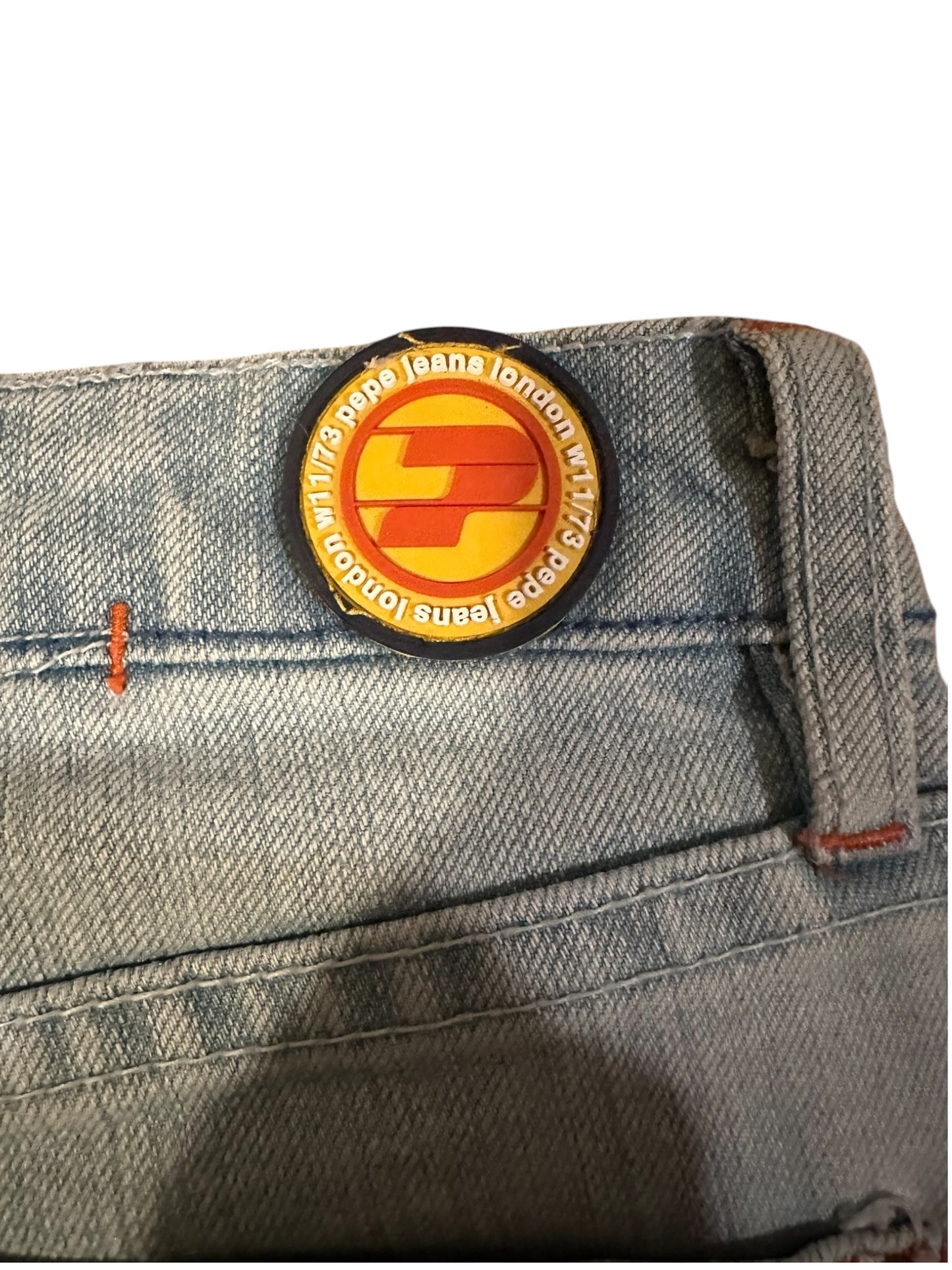 Pepe London Low Rise Flare Jean