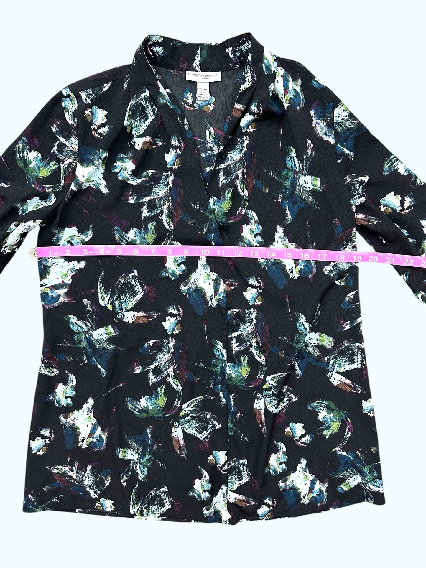 Liz Lange Floral Blouse