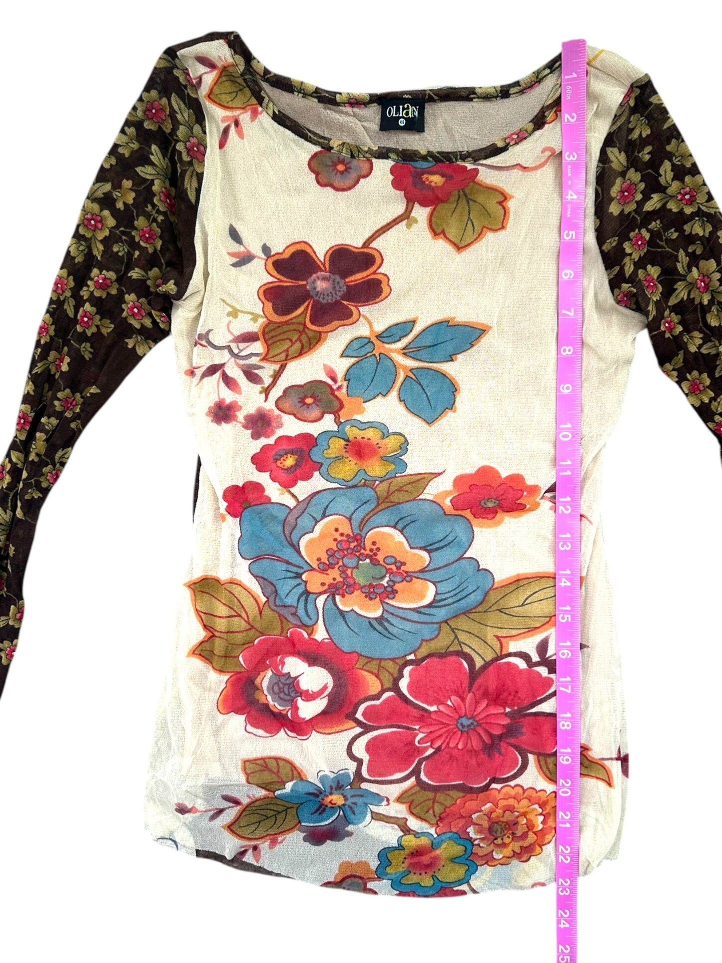 Olian Multicolored Long Sleeve
