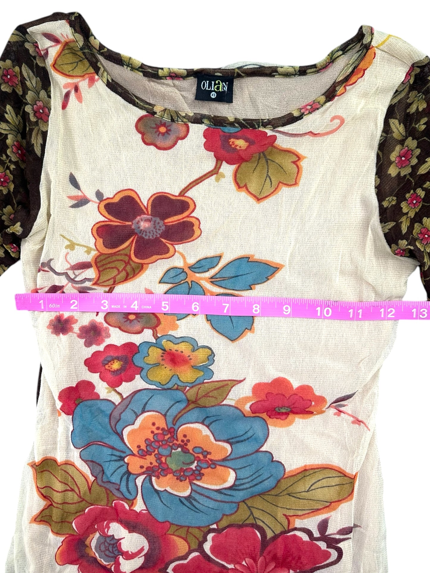 Olian Multicolored Long Sleeve
