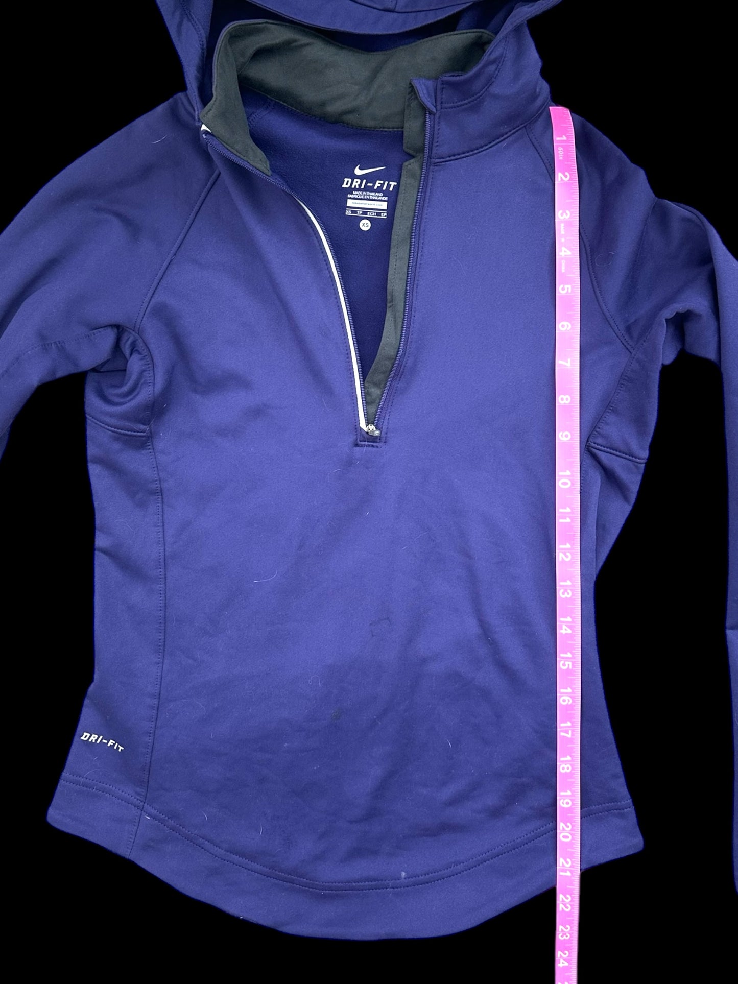 NIKE Element Purple Thermal Dri-Fit Running Hoodie