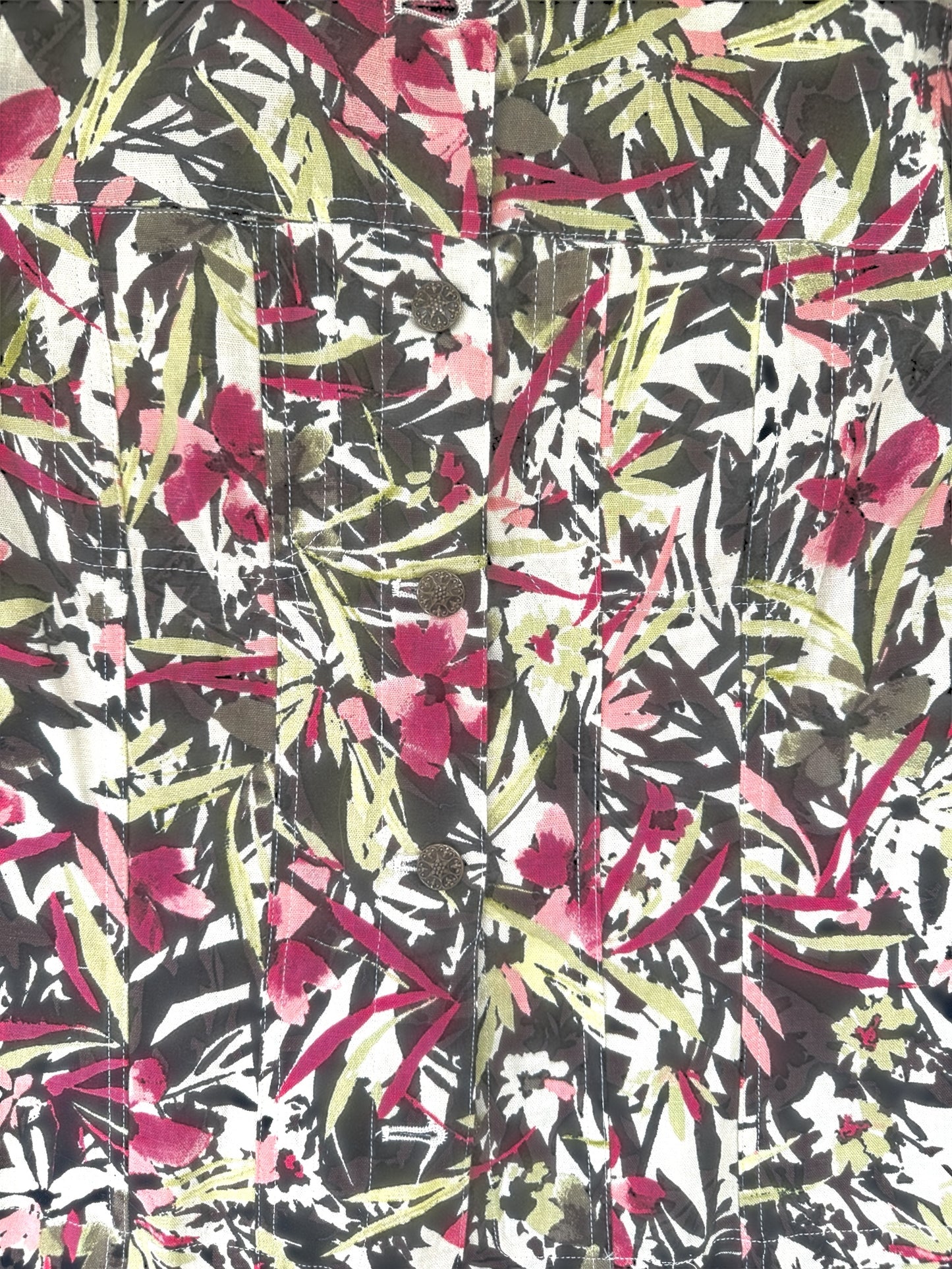 Christopher & Banks Floral Jacket