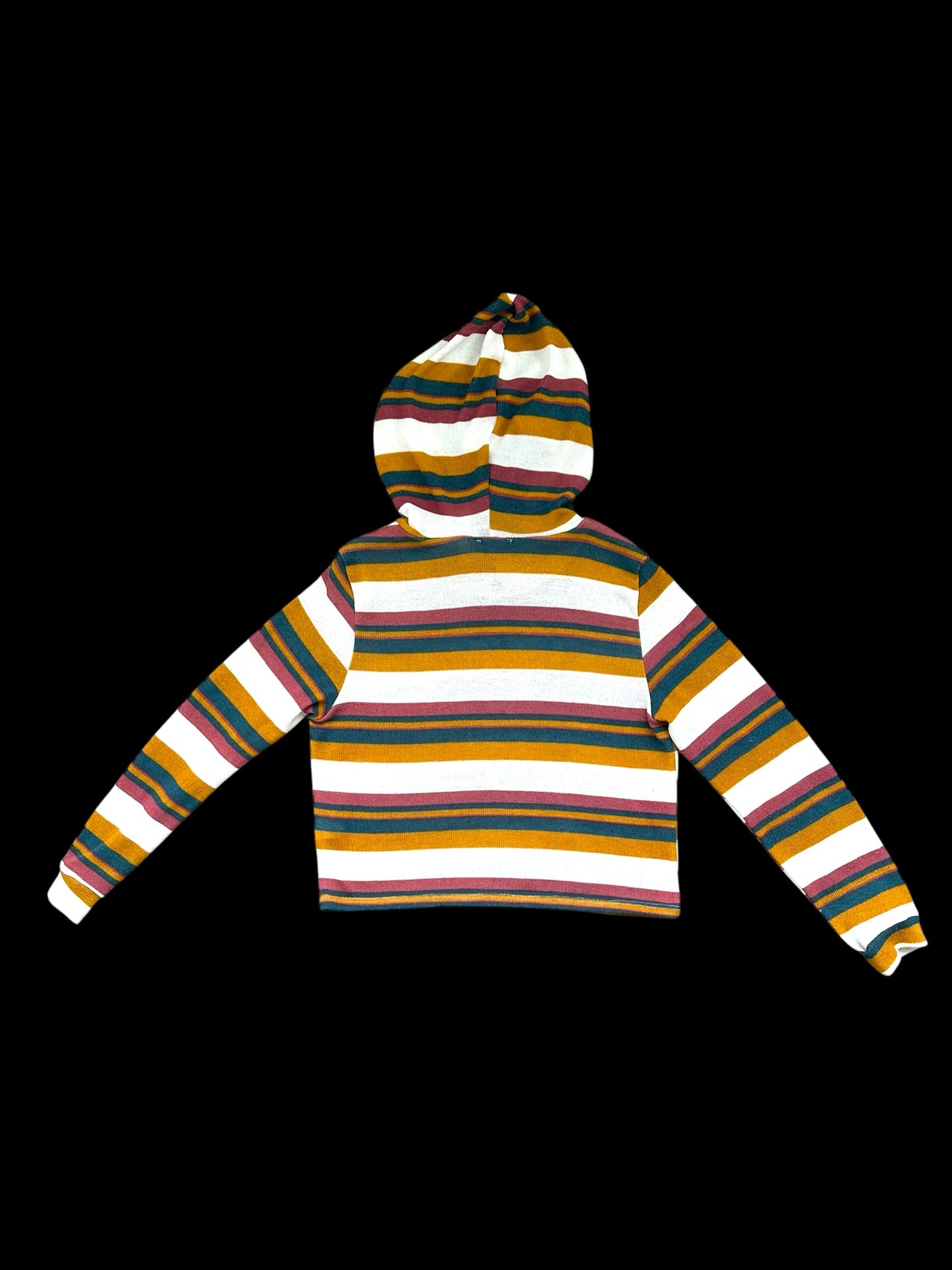 Multicolored Stripe Hoodie