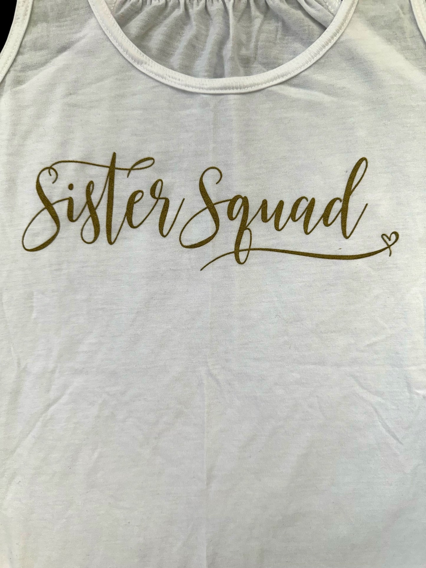 Sister Squad Tank Top New With Tags