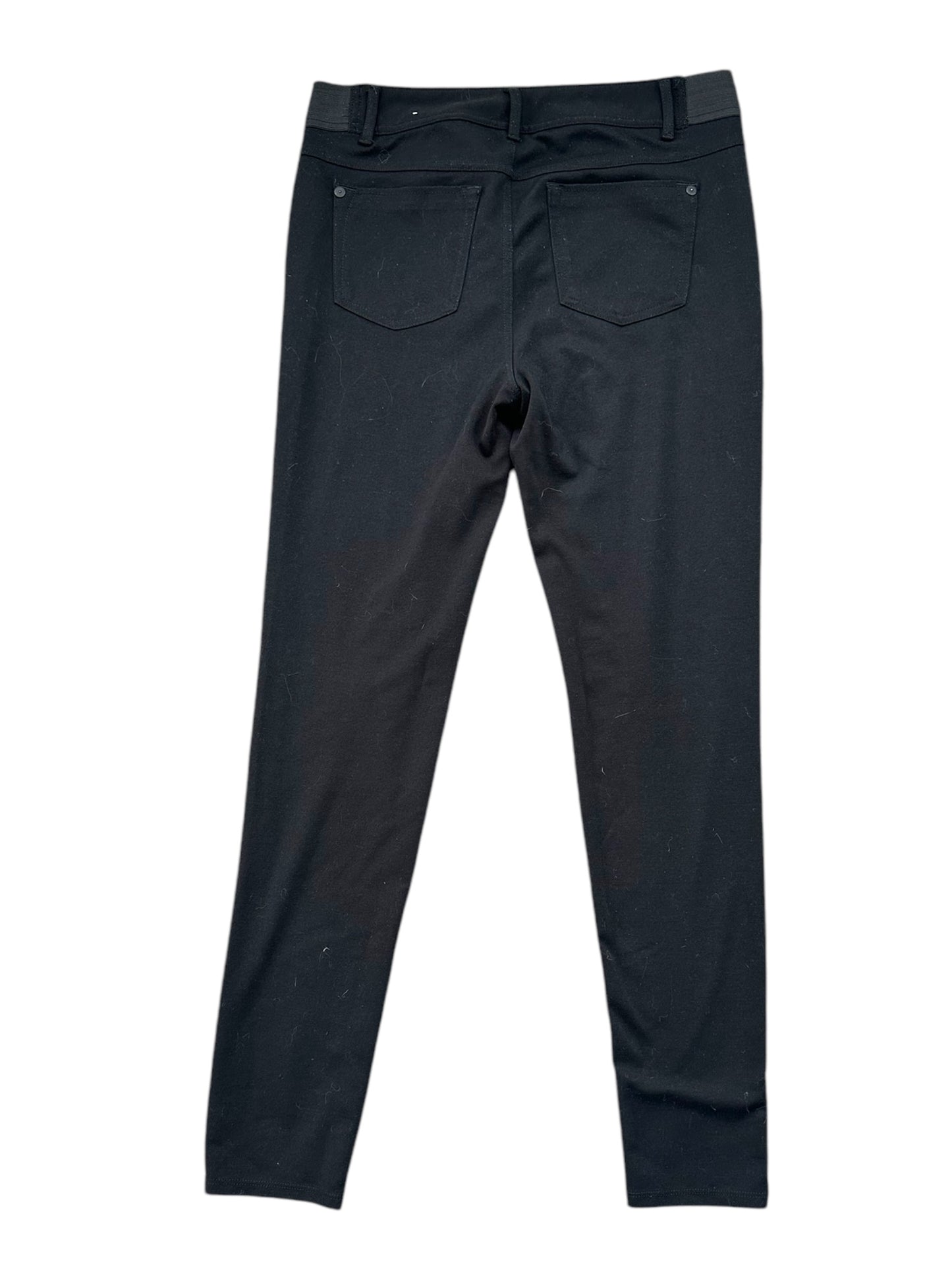 Simply Vera by Vera Wang Black Stetchy Straight Pants