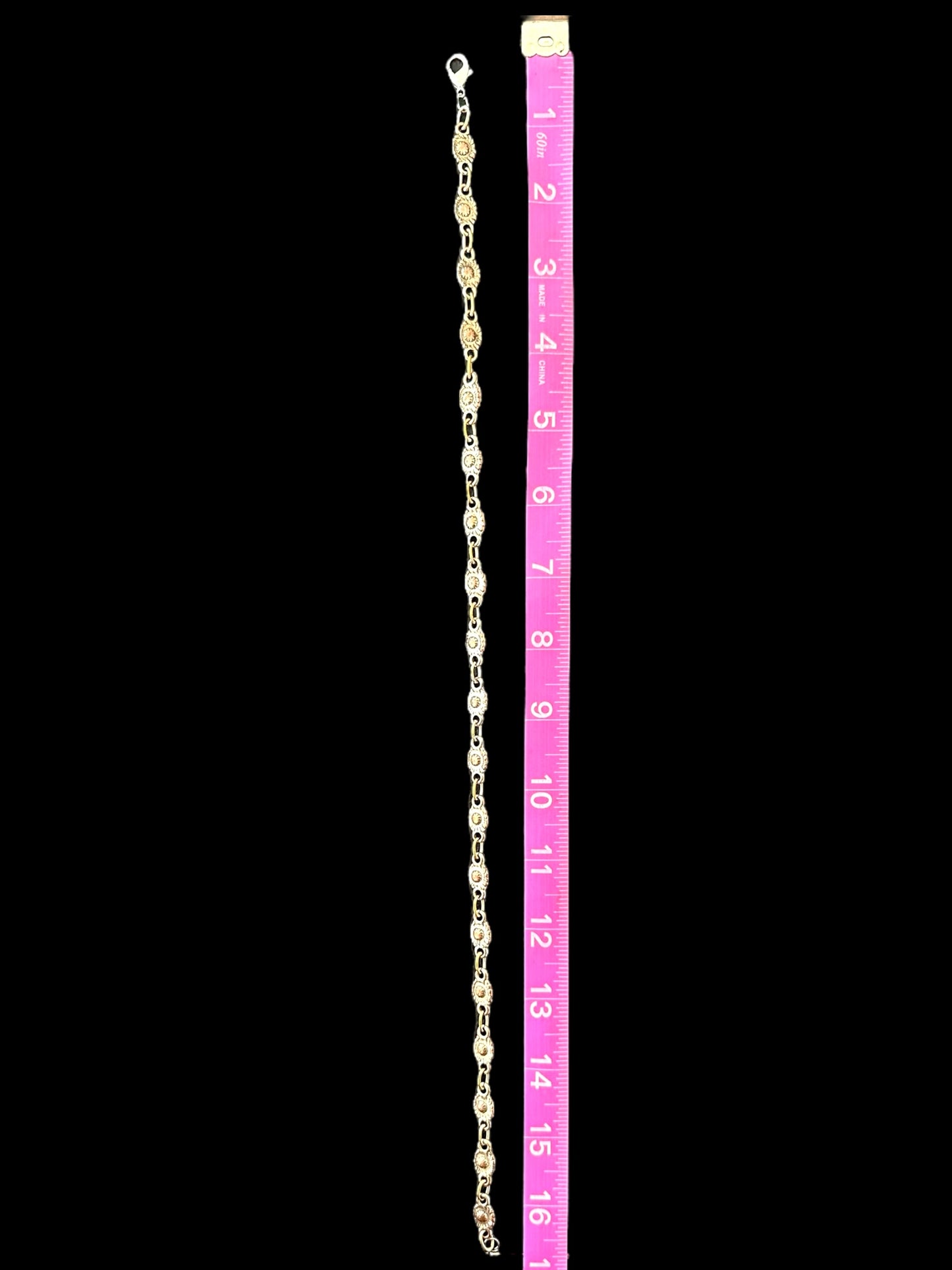 Vintage Up-Cycled Daisy Chain Necklace