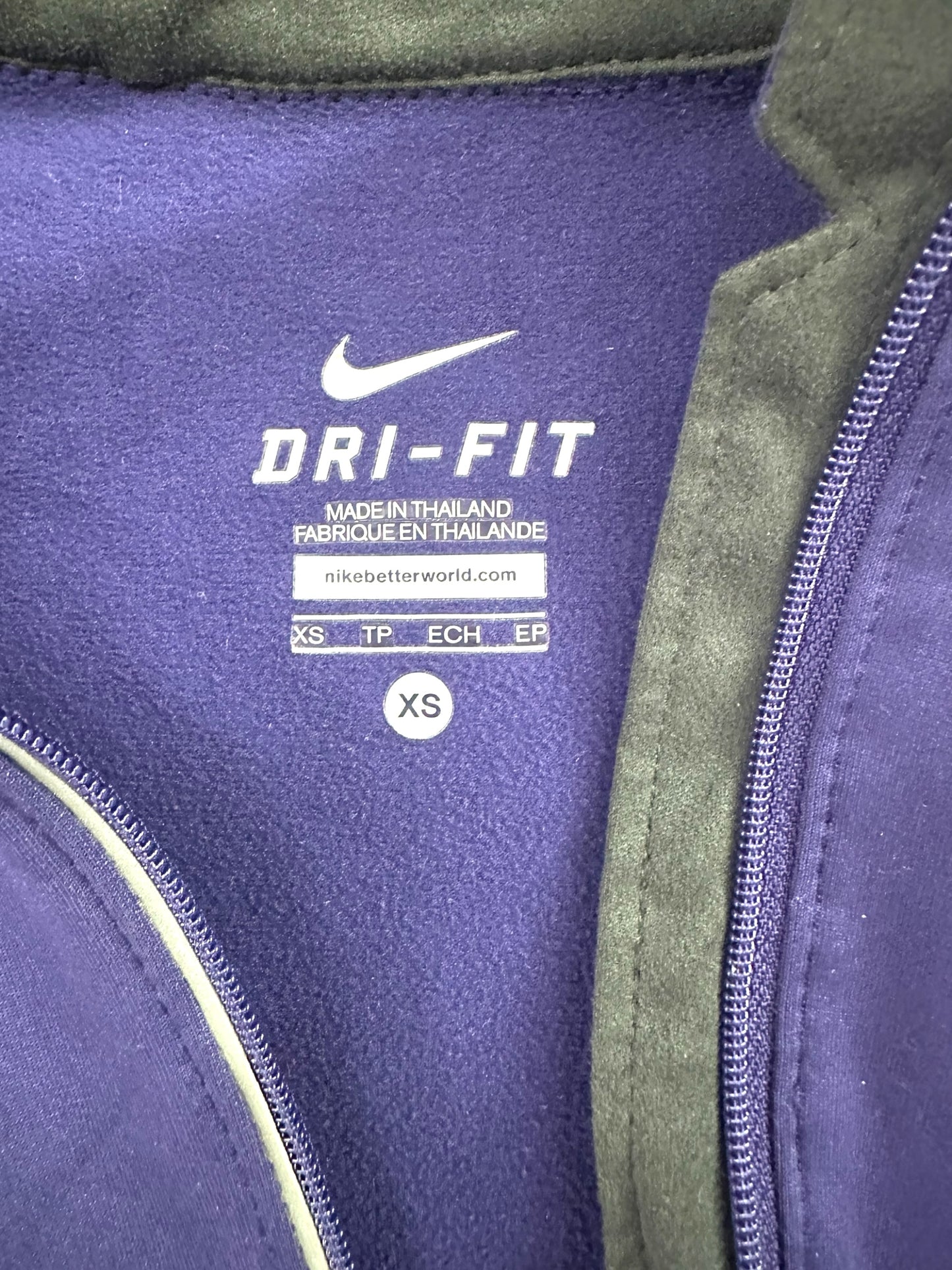 NIKE Element Purple Thermal Dri-Fit Running Hoodie