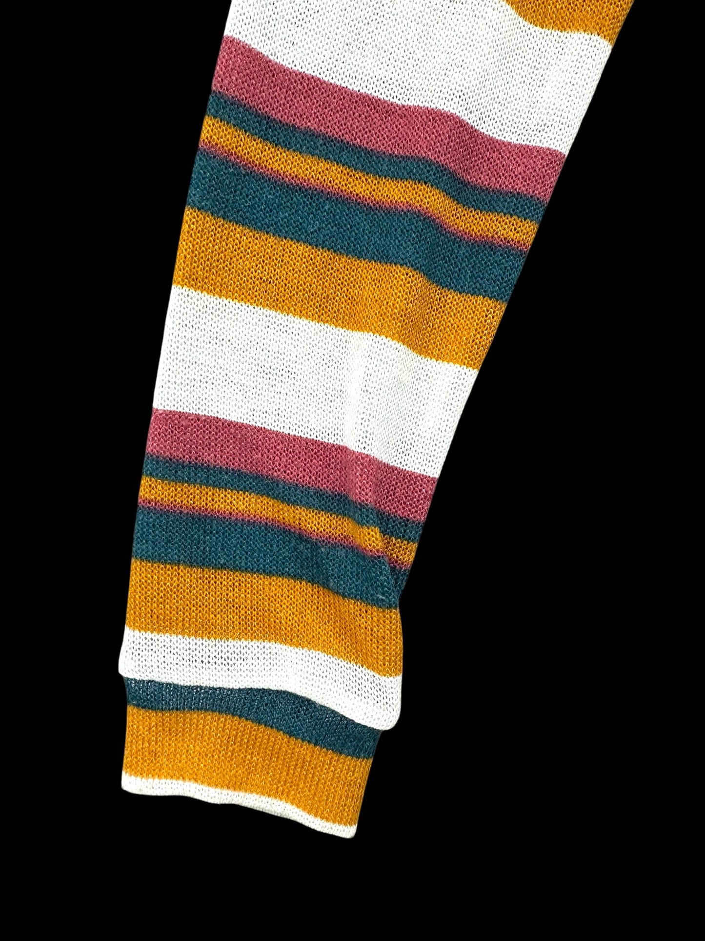 Multicolored Stripe Hoodie