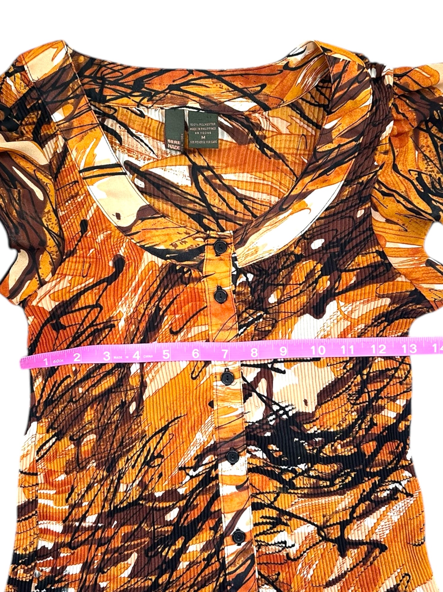 Serenade New York Accordion Pleat Blouse