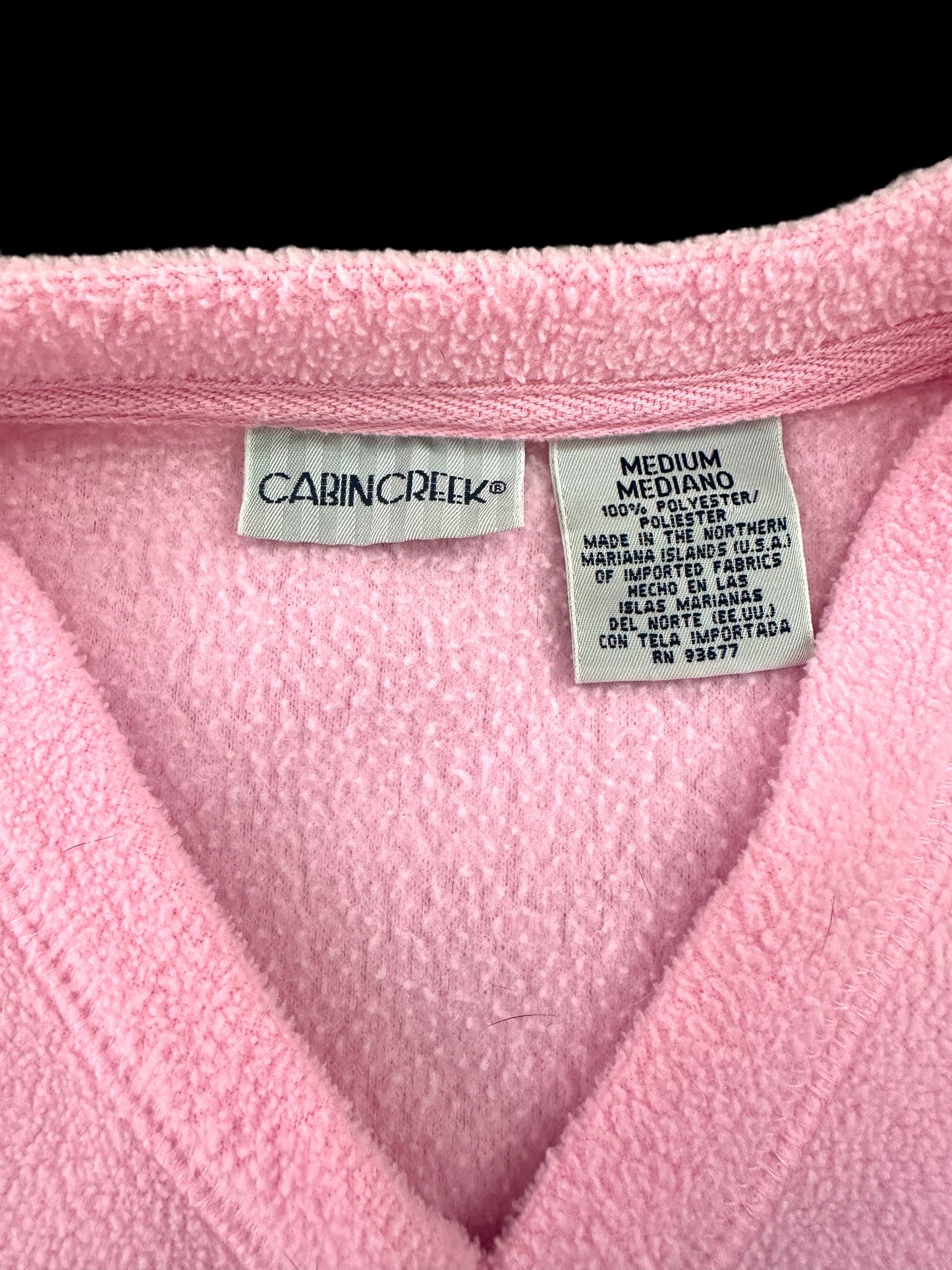 Cabin Creek Pink Fleece