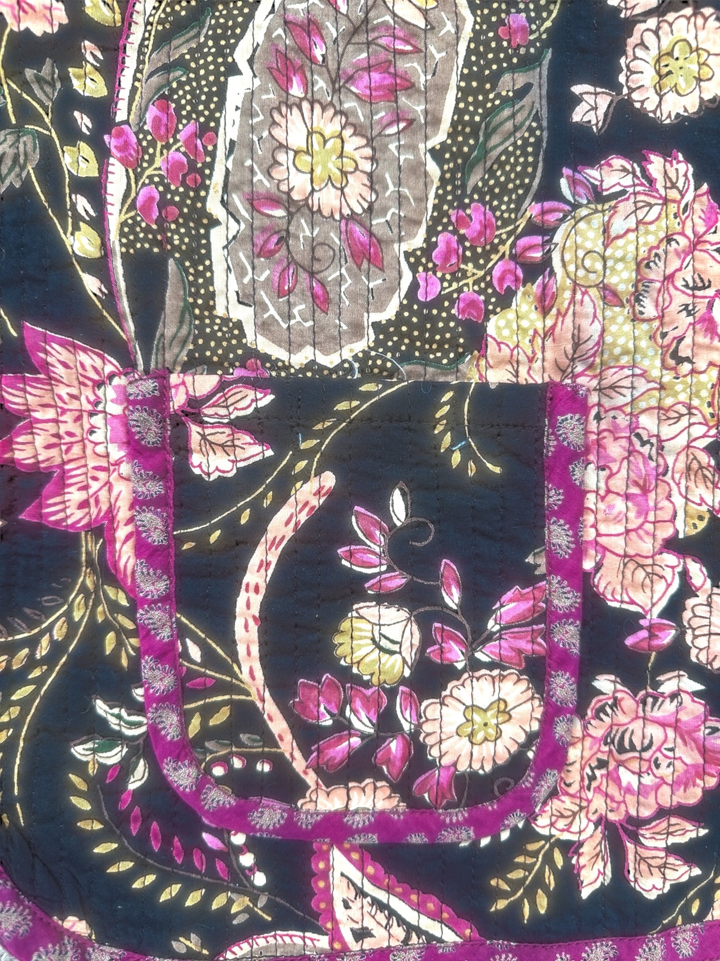 Reversible 80s Paisley Button Up Jacket