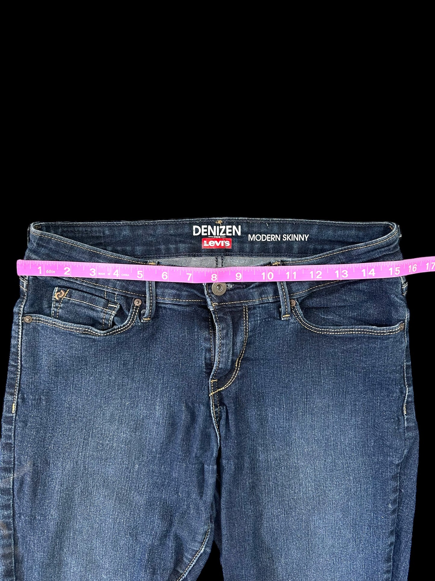Levi Denizen Dark Wash Skinny Jean