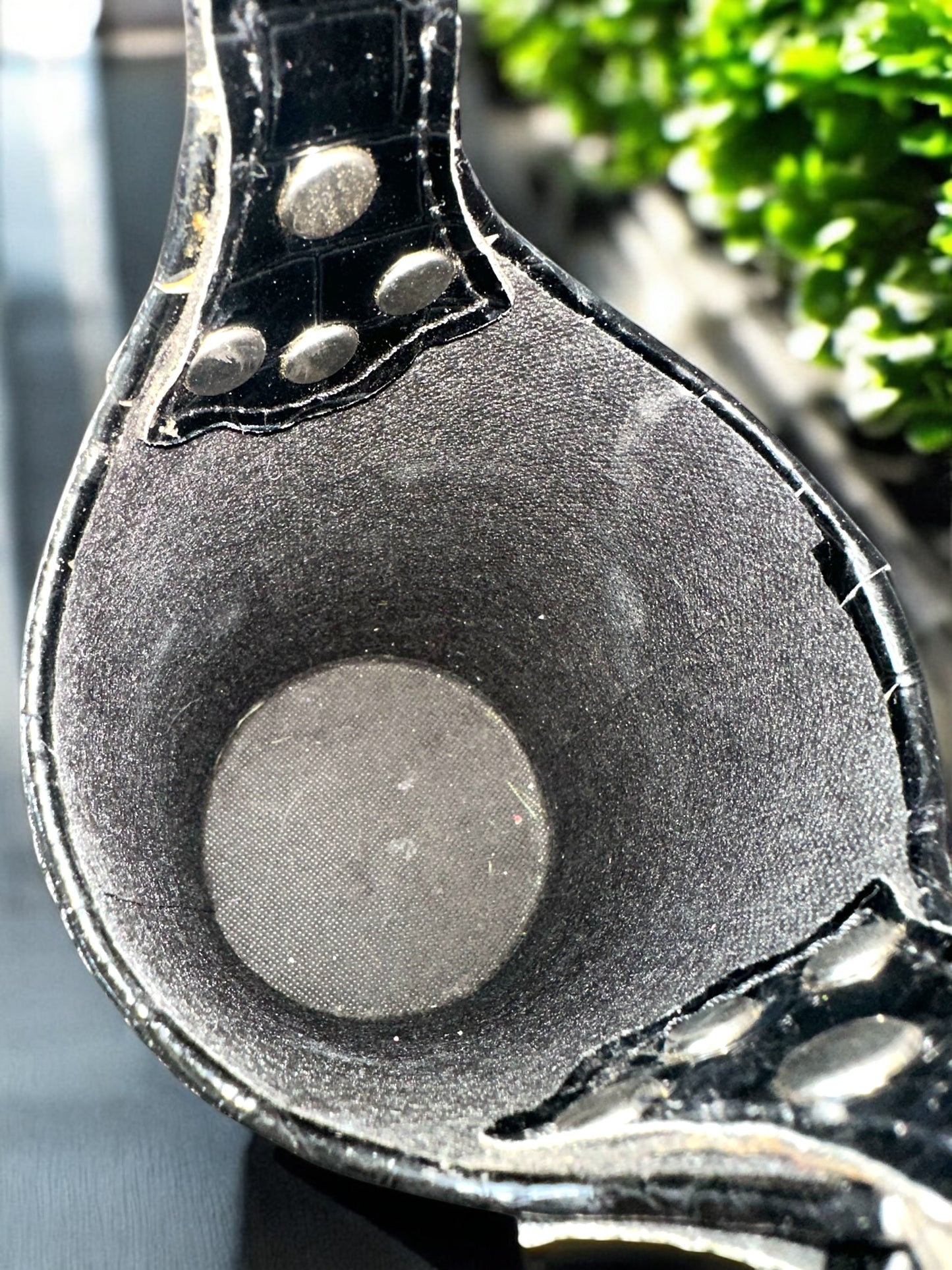Faux Leather Bucket