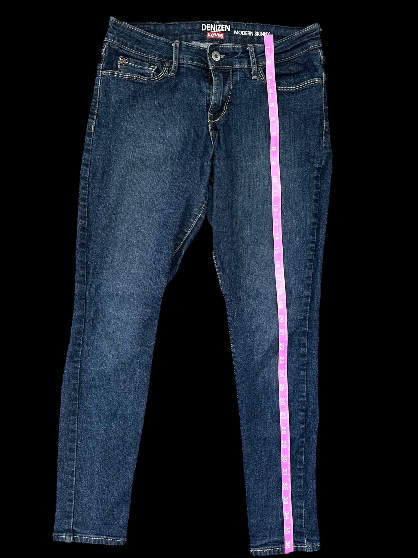 Levi Denizen Dark Wash Skinny Jean