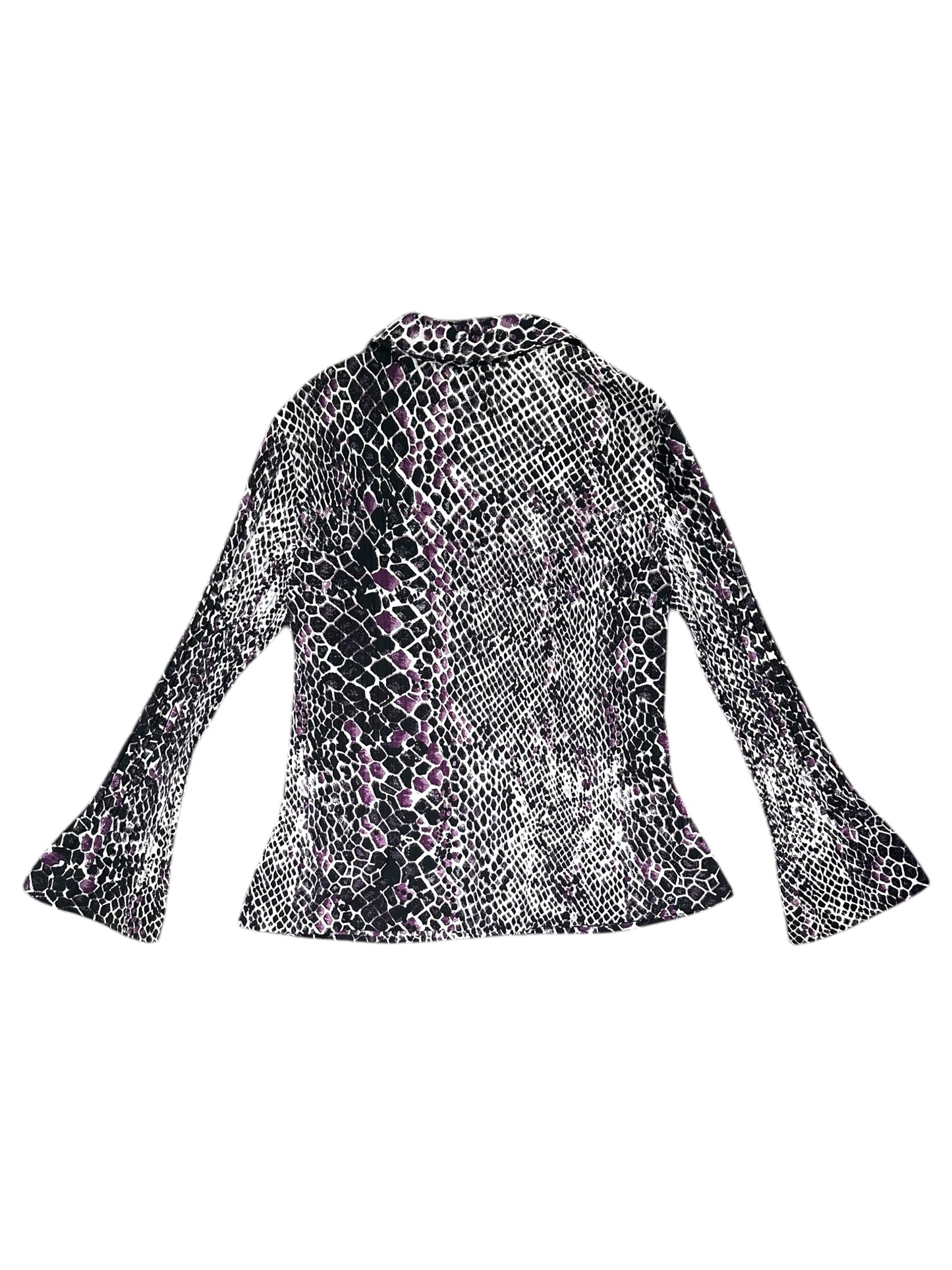East 5Th Reptile Print Blouse