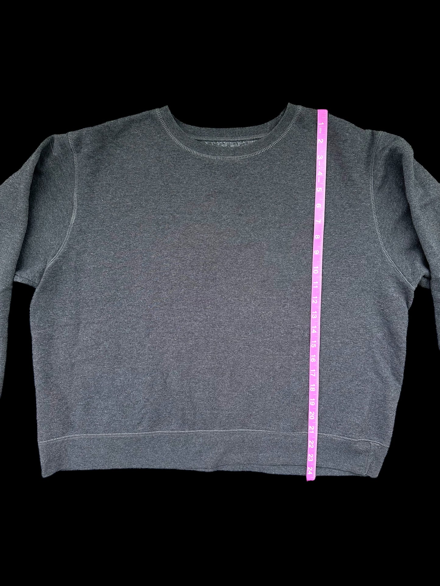 Hanes Grey Pull Over Crewneck