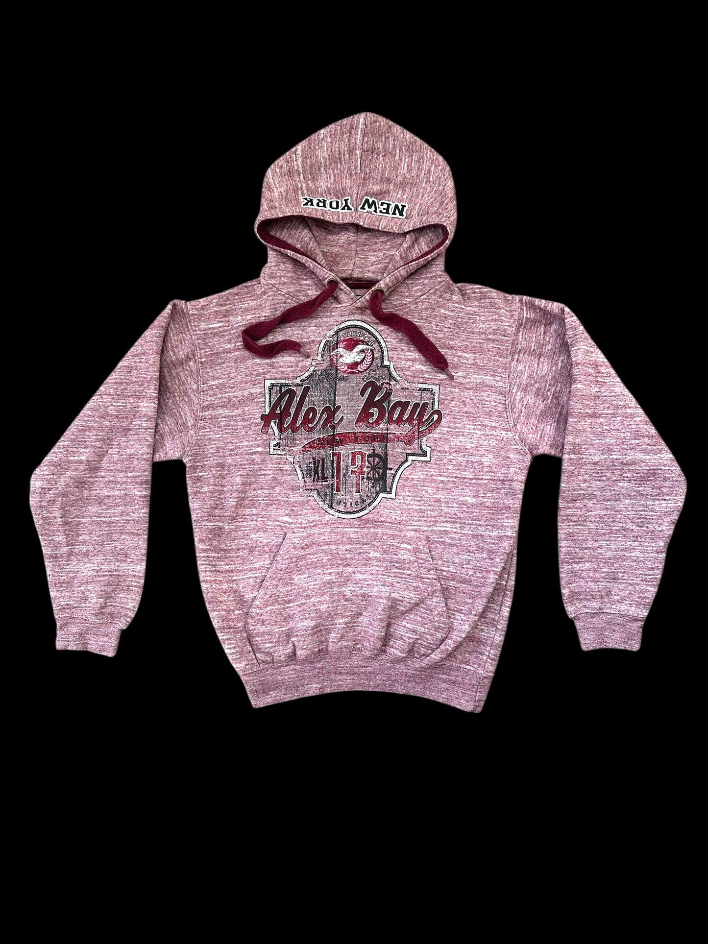 Alex Bay Red Heather Hoodie