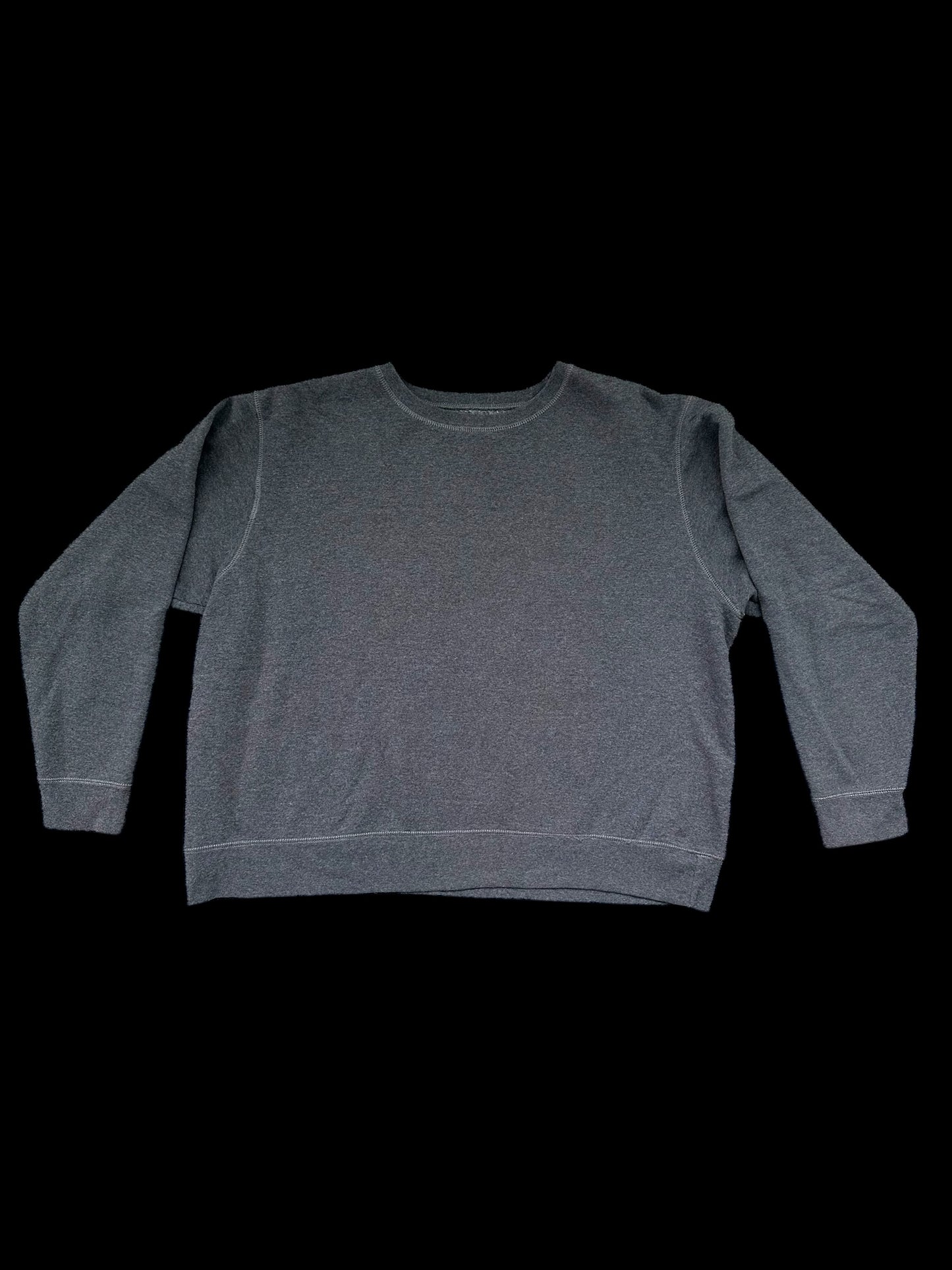 Hanes Grey Pull Over Crewneck