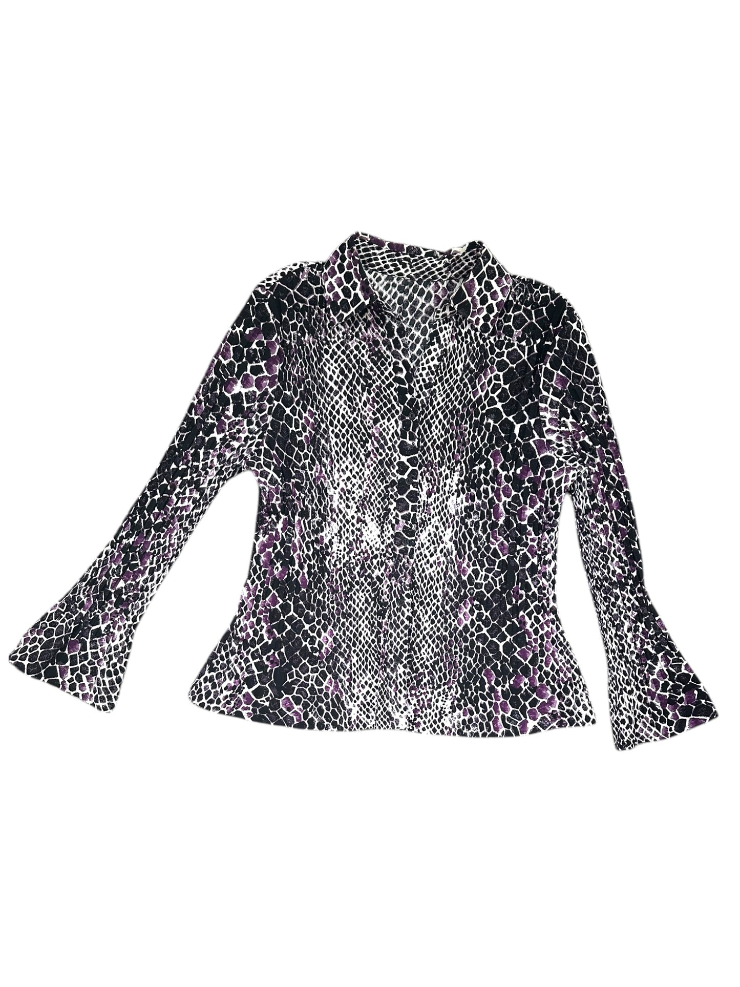 East 5Th Reptile Print Blouse