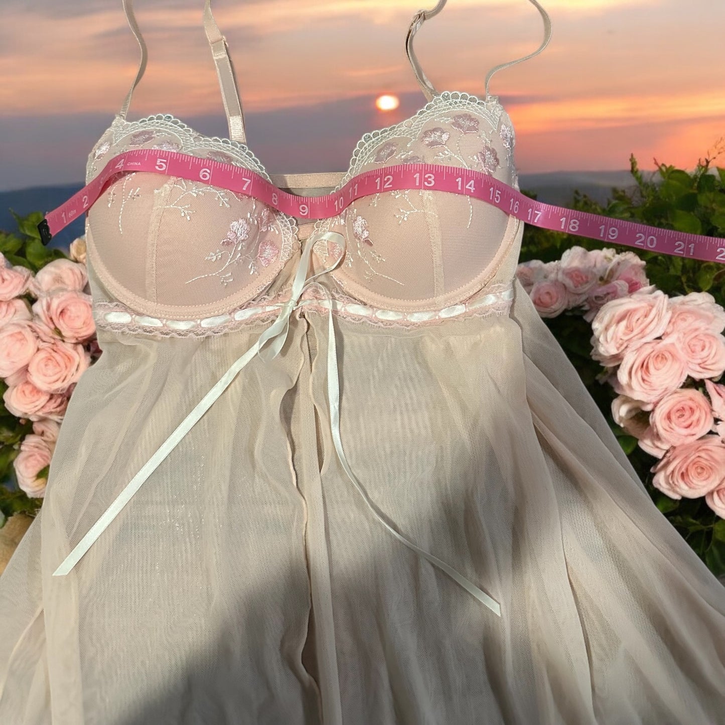 Soft Pink Babydoll Dress
