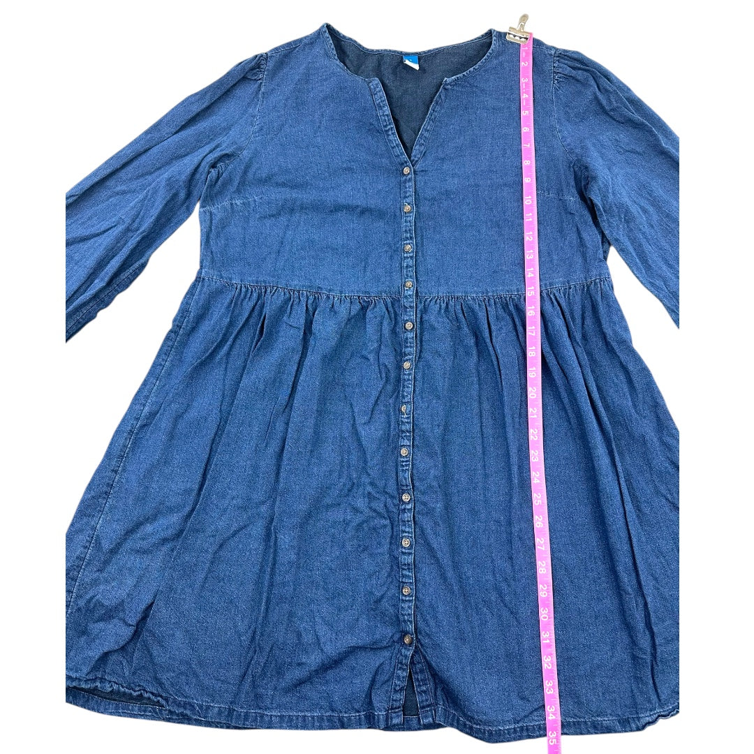 Old Navy Denim Babydoll Dress