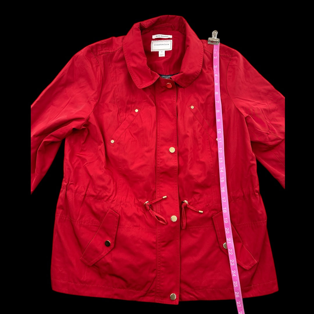 Charter Club Water Resistant Anorak Jacket