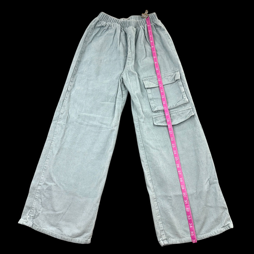 Kehlani X Misguided Wide-Leg Corduroy Cargo Pants