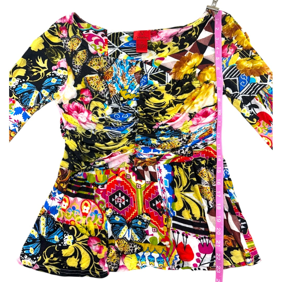 V Christina Long Sleeve Blouse