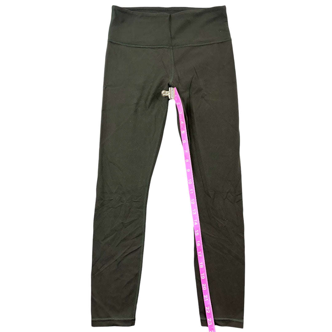 Athleta Elation 7/8th Olive Green Legging