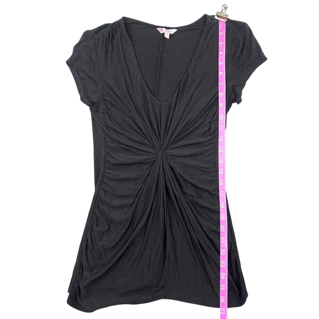Candie's Ruched Short Sleeve Top