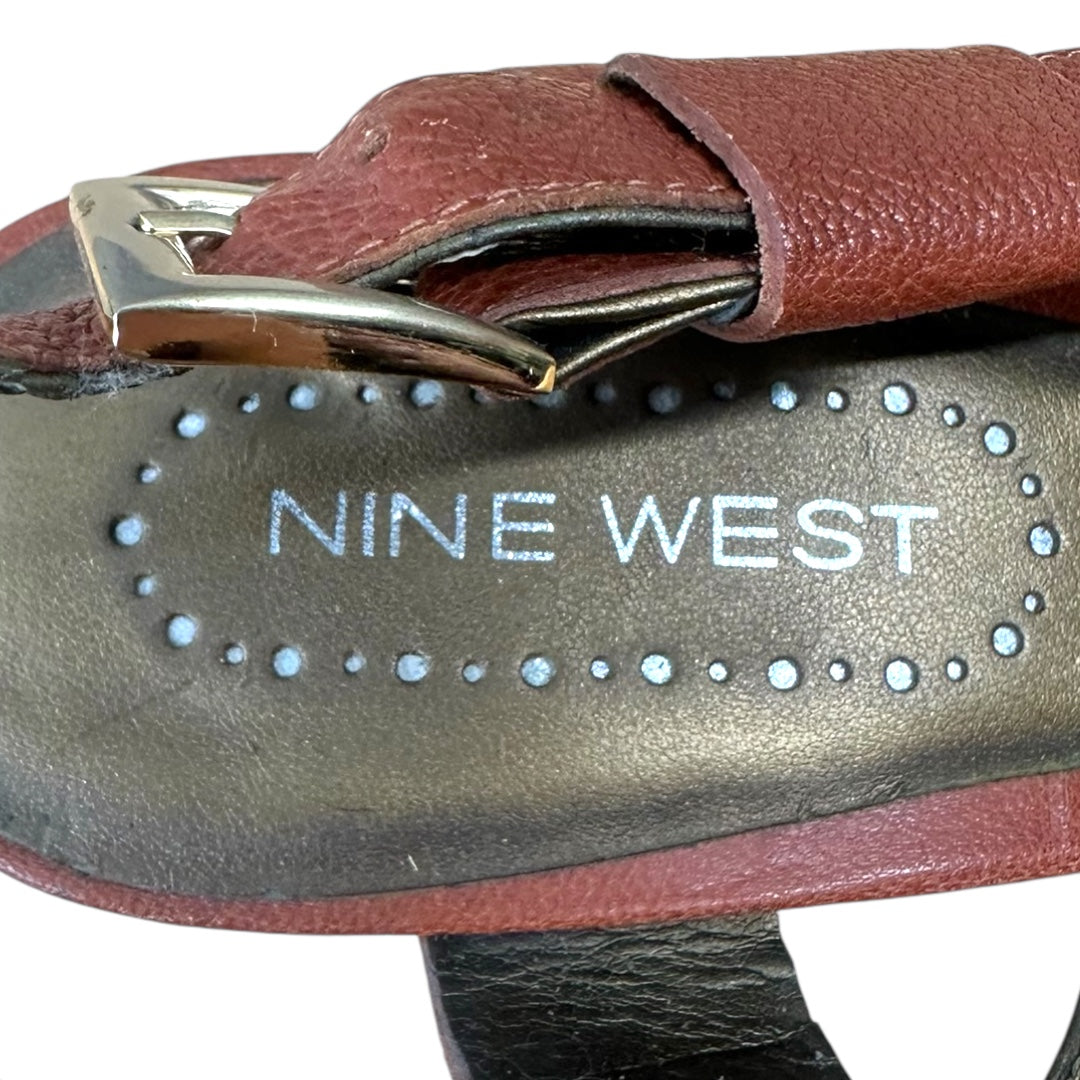 Nine West Leather Slingback Heel