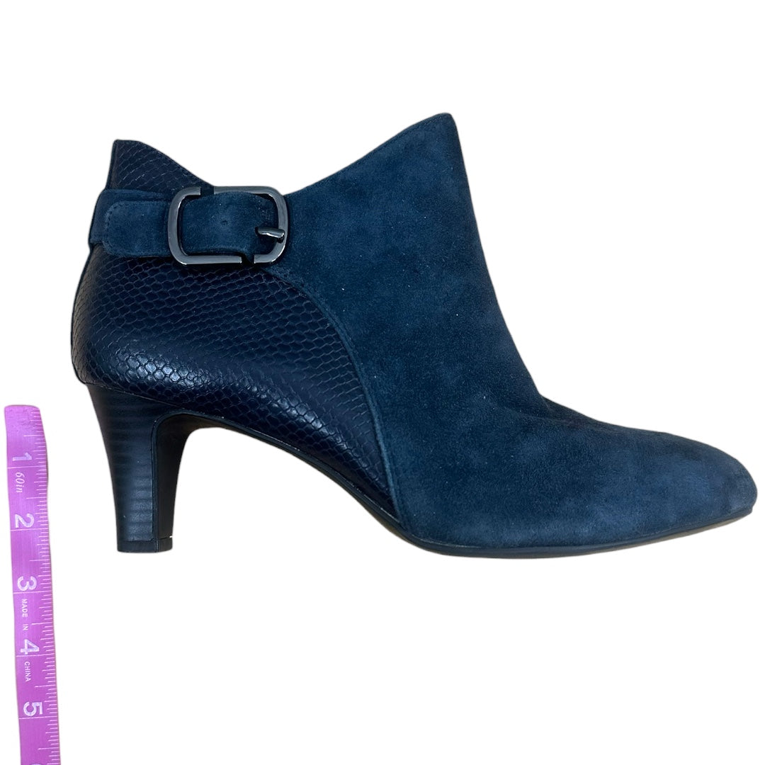 Alfani Step 'N Flex Navy Blue Ankle Booties