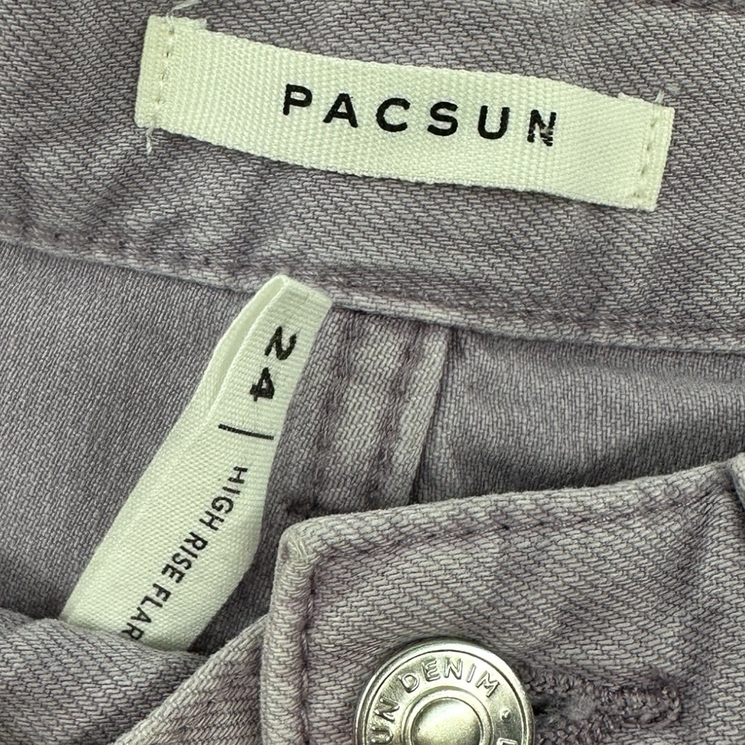 Pacsun Lavender Flared Denim Jeans