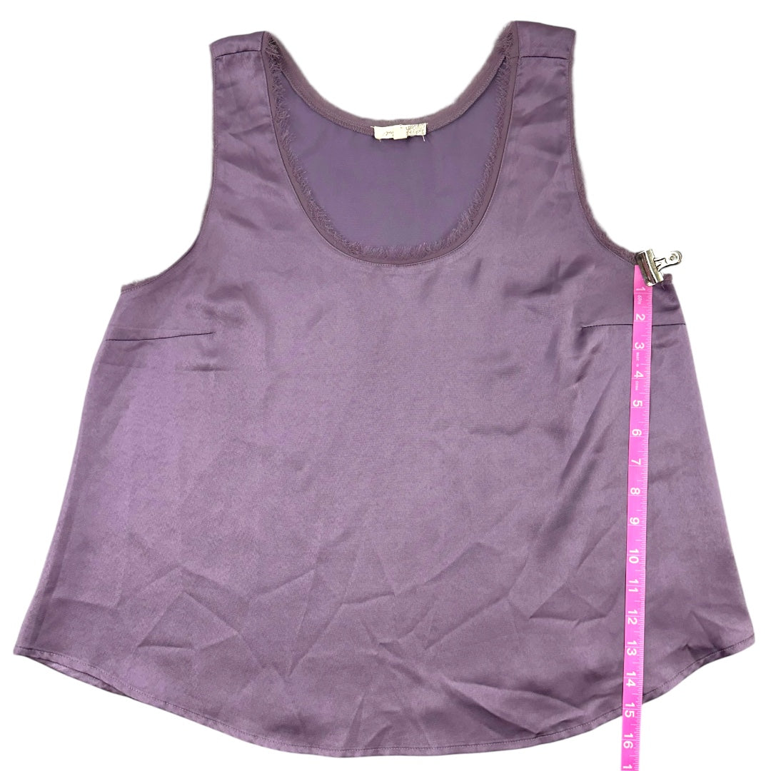Mystree Satin Tank Top