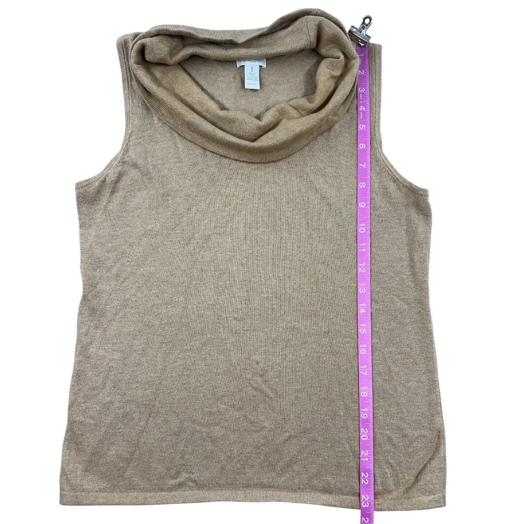 Chico's Sleeveless Cowl Neck Sweater Tank Top