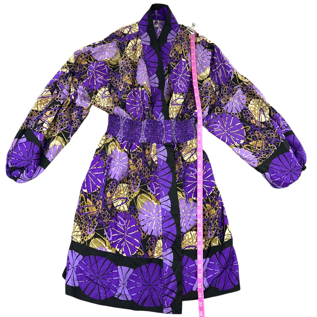 Pinkerton Ankara Kimono Robe