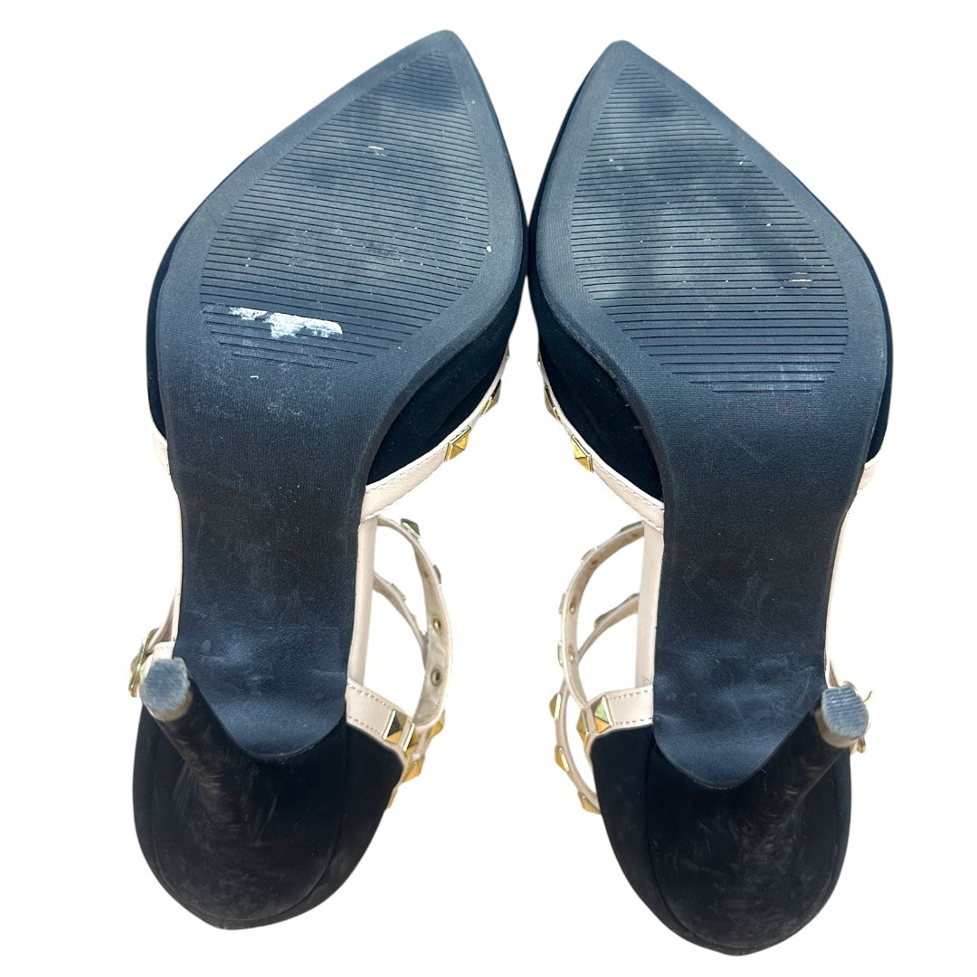Wild Diva Lounge Adora 55N Studded T Strap Pump