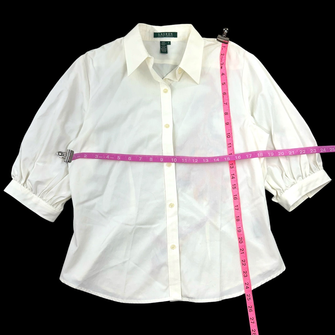 Vintage Lauren Ralph Lauren Peacock Embroidered Blouse
