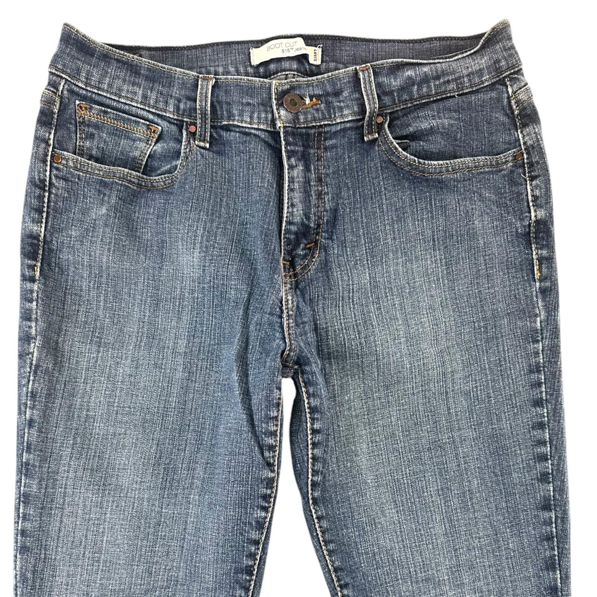 Levi Strauss & Co. 515 Bootcut Jeans Medium Wash Y2K Indie Sleaze Vintage