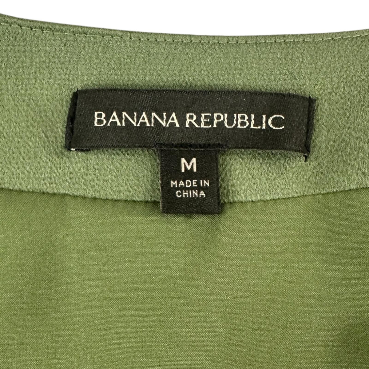 Banana Republic Sage Green Pleated Wrap Midi Dress Quiet Luxury Soft