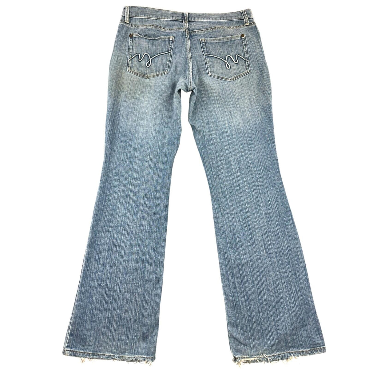 Mossimo Light Wash Y2K Bootcut Jeans with Signature M Embroidery