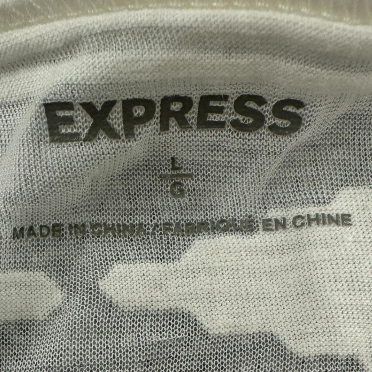 Express Multicolor Sequin Racerback Tank Top Large Bohemian Indie Y2K Festival
