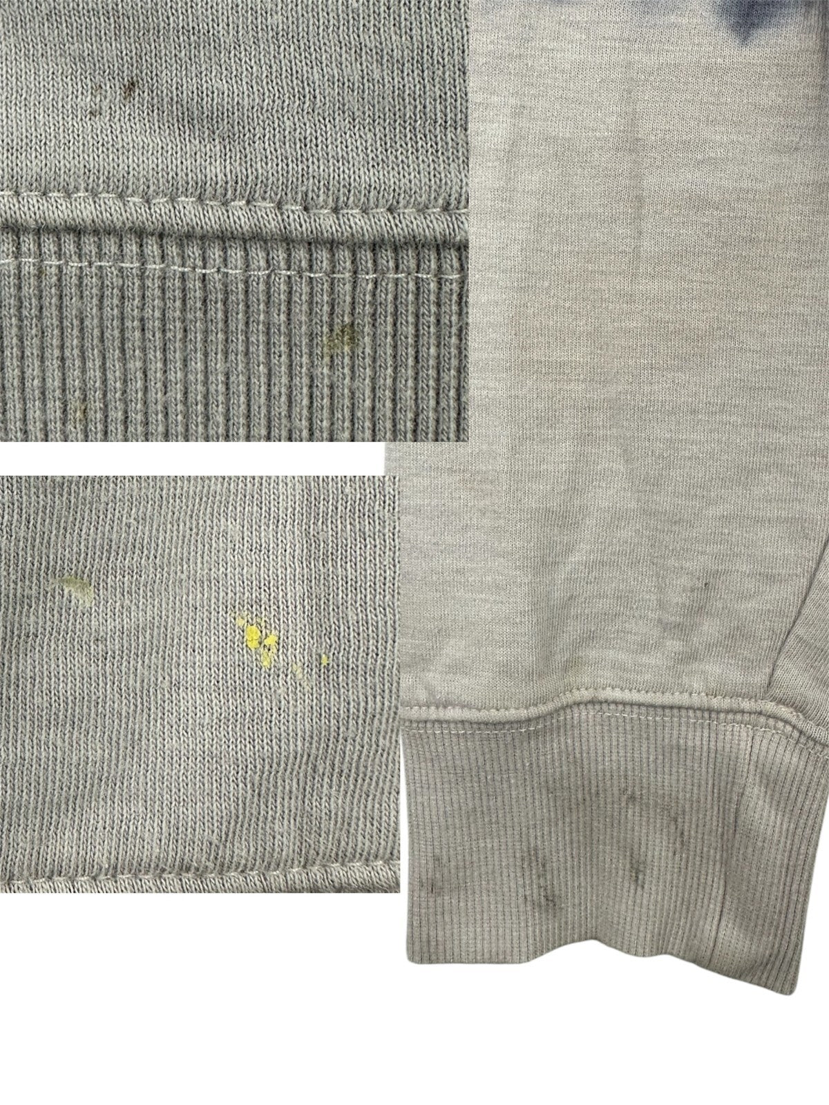 Athleta Tie Dye Crewneck Sweatshirt in Purple and Gray Casual Athleisure